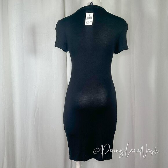 NWT Windsor Rock Babe Lace-Up Graphic Dress Black - Picture 8 of 9